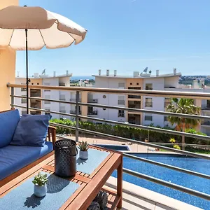 Homes Ocean View With Panoramic Terrace, 2 Swimming Pools & Tennis Court , Albufeira Portugal